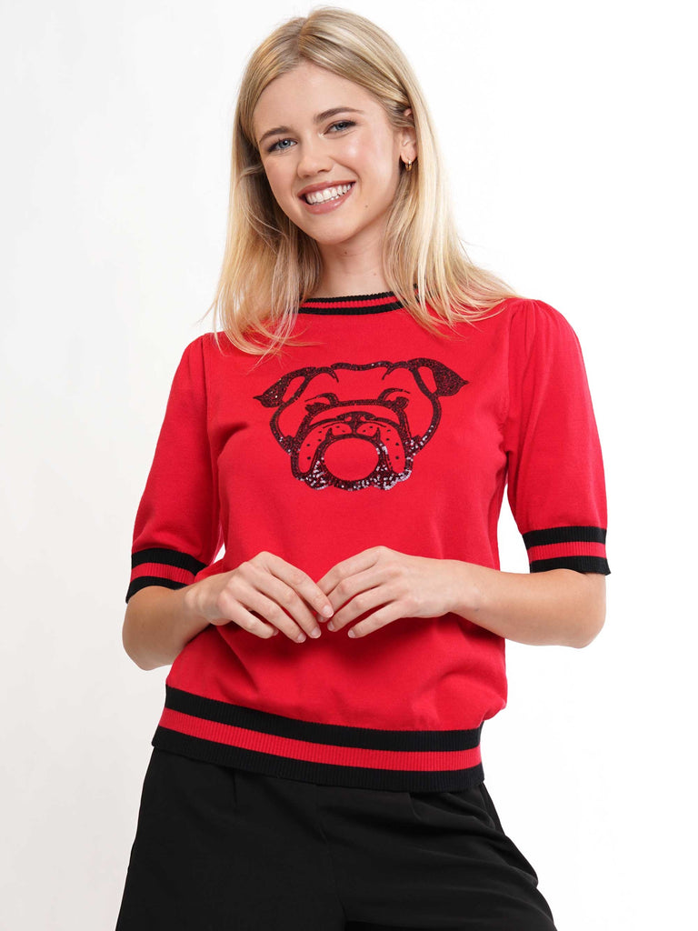 HAWT DAWG Short Sleeve Sweater